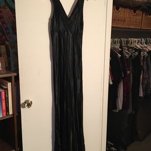 Rampage Mock Silk (Rayon/Acetate) Gown